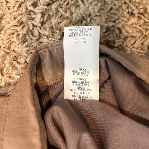 HELMUT LANG Taupe Gathered Asymmetrical Flowy Skirt in Size 10 - Picture 9 of 10